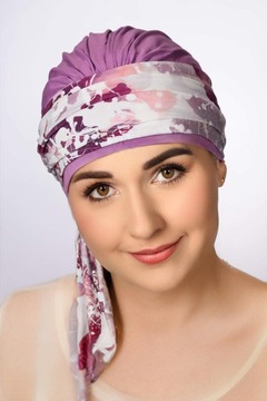 Turban Blanca Chusta po chemioterapii B27+B257