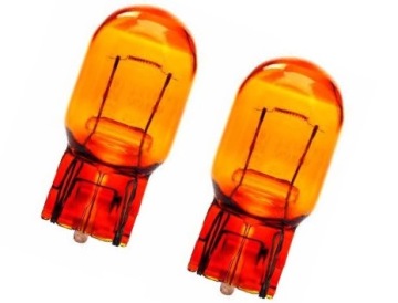 NARVA ŻARÓWKA 12V WY21W 21W AMBER STANDARD - 2 SZT.