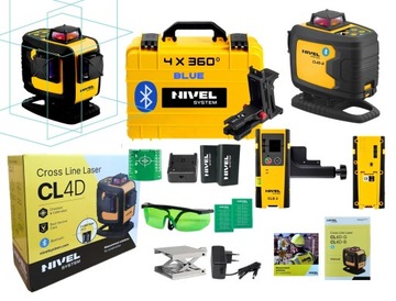 NIVEL SYSTEM CL4D-B BT LASER KRZYŻOWY 4X360 FULL Z