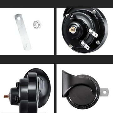 2x МОЩНЫЙ ГОРН 12 В Звуковой сигнал улитки для автомобиля мотоцикла FANFARA