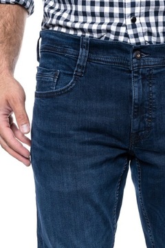 Męskie spodnie jeansowe dopasowane Mustang OREGON TAPERED W34 L30
