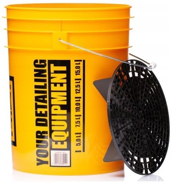 WORK STUFF BUCKET YELLOW WASH WIADRO + SEPARATOR