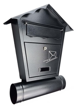 SKRZYNKA POCZTOWA NA LISTY SD2T FORMAT B5 SZARA PL
