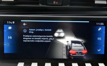 Peugeot 508 II SW 1.6 PureTech 180KM 2020 Peugeot 508 LED Navi Blis SKORA FULL LED grzane fotele GT LINE 1.6 Benzyna, zdjęcie 26