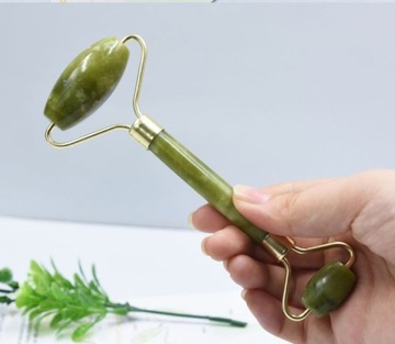 НЕФРИТОВЫЙ МАССАЖЕР ДЛЯ ЛИЦА НЕФРИТОВЫЙ РОЛИК ДЛЯ УХОДА ЗА КОЖЕЙ