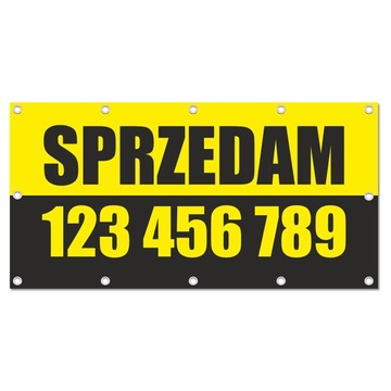 BANER 1x2m SPRZEDAM WYNAJMĘ DOM DZIAŁKĘ MIESZKANIE