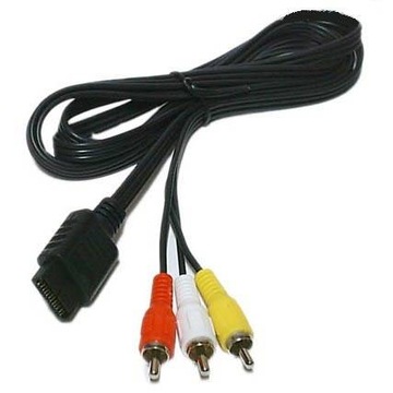 3-дюймовый AV-кабель для консоли PS3 PS2 PSX