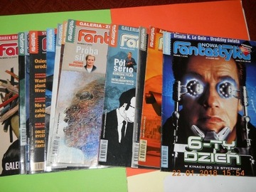 Miesięcznik Fantastyka 2001 Cały rocznik