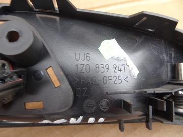 SKODA OCTAVIA II РУЧКА ВНУТРЕННЯЯ ЗАДНЯЯ ЛЕВАЯ