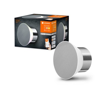 LEDVANCE SMART+ Outdoor WiFi-Wandleuchte 10W, 850lm, grau, mit warmweißem L