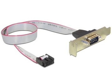COM 10-контактный адаптер IDC Serial DB9 CC-DB9ML-01, 40 см