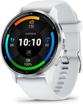 Elegancki SmartWatch Zegarek Sportowy Smartwatch Garmin Venu 3 Biały