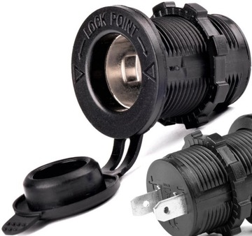 Розетка Amio 12/24 В