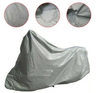 БОЛЬШОЙ ОТКИДНОЙ ЧЕХОЛ ДЛЯ МОТОЦИКЛА, СКУТЕРА, ВЕЛОСИПЕДА, 205x125см, ВОДОНЕПРОНИЦАЕМЫЙ