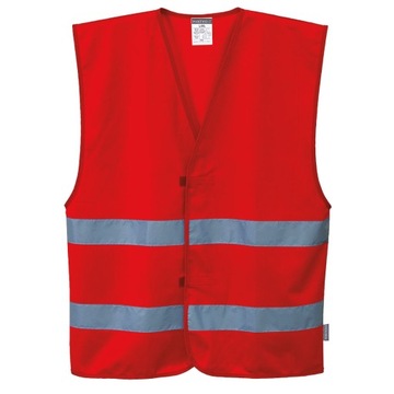 KAMIZELKA ODBLASKOWA CZERWONA IONA F474 L/XL