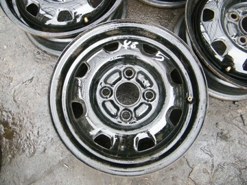 4× DISK OCELOVÝ KIA OE RIO PICANTO HYUNDAI I20 GETZ ACCENT ATOS 5.0" X 13" 4X100 ET 46