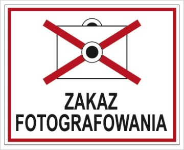 НЕТ ФОТОГРАФИЧЕСКОГО ЗНАКА. ПРЕДУПРЕЖДАЮЩИЙ ЗНАК. ЖЕСТКАЯ ПЛАСТИНА. 400х500мм