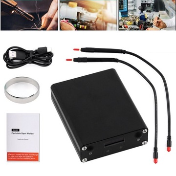 ZGRZEWARKA PUNKTOWA DO OGNIW ARKUSZE NIKLU 5500mah Z WYŚWIETLACZEM OLED