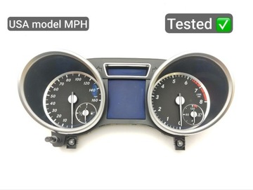 MERCEDES-BENZ GL X166 2015 PŘÍSTROJOVÁ DESKA / TACHOMETR A1669008314