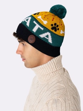 СОБАКА-ПАПА / зимняя шапка