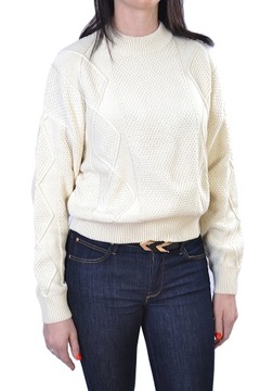 ЖЕНСКИЙ ДЖЕМПЕР WRANGLER CABLE KNIT WHISPER БЕЛЫЙ, L