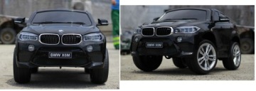 BMW X6M АВТО АККУМУЛЯТОРНЫЙ АВТОМОБИЛЬНЫЙ КОЖАНЫЕ КОЛЕСА МЯГКИЕ КОЛЕСА EVA 2x45 Вт СВЕТОДИОДНЫЙ ДИСТАНЦИОННЫЙ СВЕТОДИОД