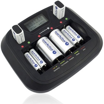 УНИВЕРСАЛЬНОЕ ЗАРЯДНОЕ УСТРОЙСТВО ДЛЯ R3 R6 9V R20 R14 Ni-MH USB АККУМУЛЯТОРОВ