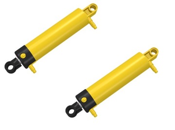 Lego Żółty siłownik pneumatyczny 2szt 2x1-19467c01