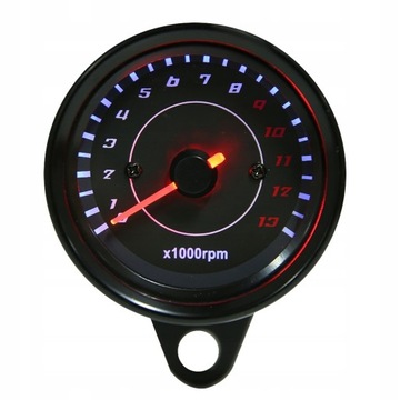 UNIWERSALNY DO Obrotomierz LED DC 12V MOTOCYKLI