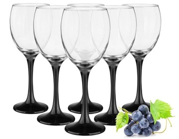 KIELISZKI DO WINA ZESTAW 6 SZT GLASMARK 300 ML