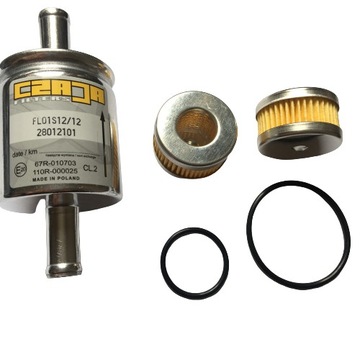 FILTR GAZU CZAJA FS FL01S12/12+TOMASETTO+ORINGI