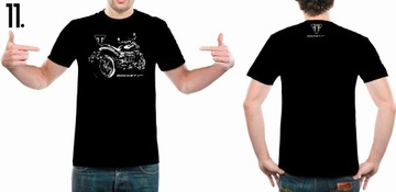 Мотоциклетная футболка с принтом Triumph ROCKET 3 GT/R