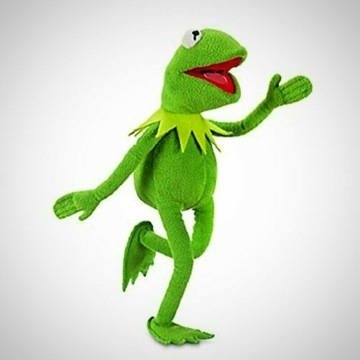 ПЛЮШЕВАЯ ИГРУШКА-НАСОС-ЛЯГУШКА KERMIT MASCOT 60 СМ