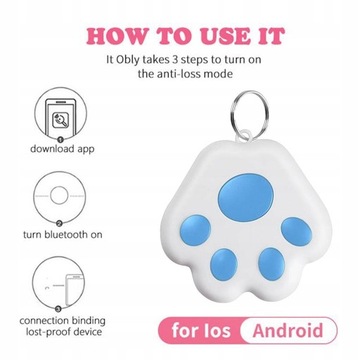 и приложение для устройства Anti Lost Blue.