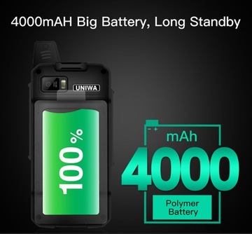 UNIWA F50 2G/3G/4G Смартфон Zello Walkie Talkie