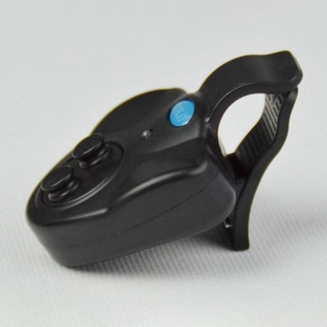 Wrażliwy sygnalizator brań ryb. Dźwięk elektroniczny sygnalizatora brań