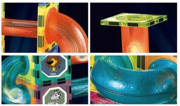 НАБОР 3D МАГНИТНЫХ БЛОКОВ СВЕТЯЩИХСЯ ШАРОВ