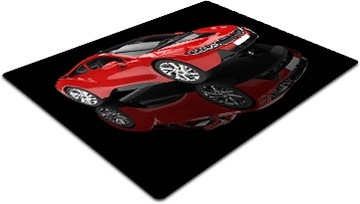 MATA OCHRONNA POD FOTEL 140x100 sportowy samochód