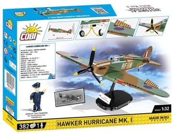 Польские военные блокируют ИСТРЕБИТЕЛЬ COBI 5728 HAWKER HURRICANE MK.I