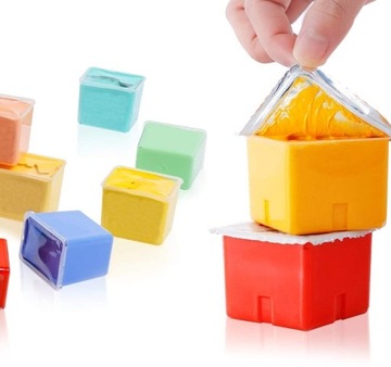 НАБОР ГУАШЕВЫХ КРАСОК ГУАШЬ ДЛЯ РАСКРАСКИ + КИСТИ