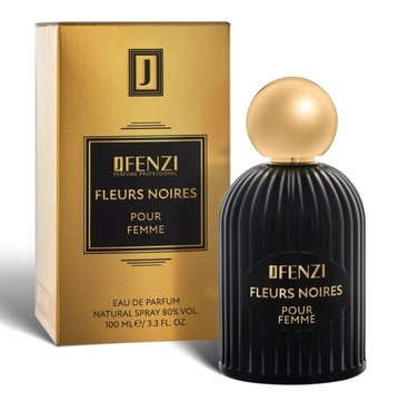 JFenzi Fleurs Noires pour Femme edp 100ml