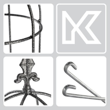 ПЕРГОЛА САДОВАЯ ОПОРА ДЛЯ РАСТЕНИЙ ЦВЕТЫ 100см