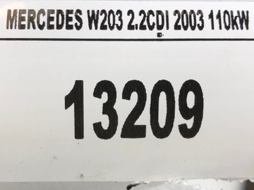 MERCEDES W203 BOK KUFRU VODÍTKO ROLETA