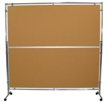 Доска пробковая отдельностоящая, двусторонняя, 120х100х180.