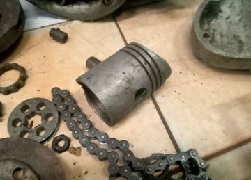 Nsu quick silnik w częściach oryginał wał cylinder kartery głowica