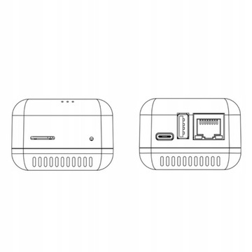 Порт USB 2.0 Быстрый сервер печати 10/100 Мбит/с RJ45 LAN