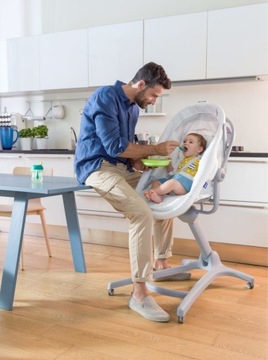 Chicco Baby Hug Air 4w1 Beige– wielofunkcyjne łóżeczko | leżaczek