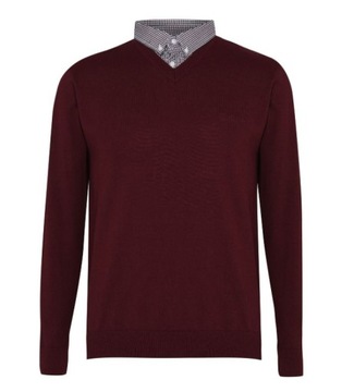 PIERRE CARDIN elegancki sweter swetr tu: XXL