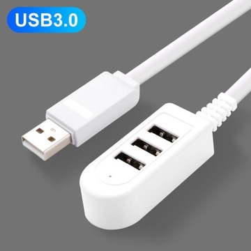 Wielofunkcyjny 3 ładowarka do portów USB konwerter