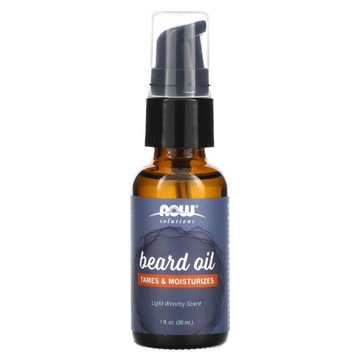 NOW Foods, Rozwiązania, OLEJ DO BRODY, 1 uncja (30 ml)